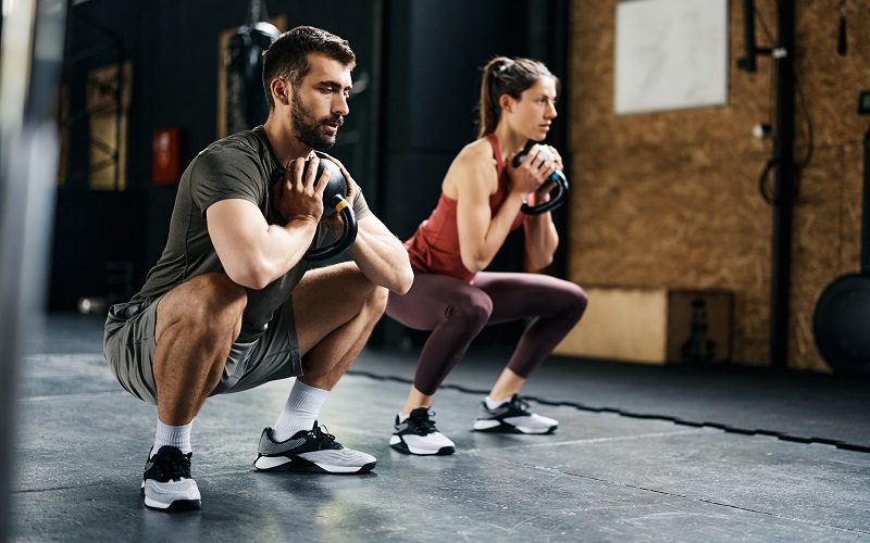 Dumbbell Goblet Squat