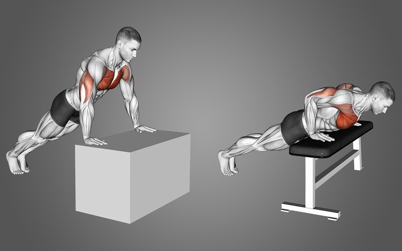 Incline Push Up