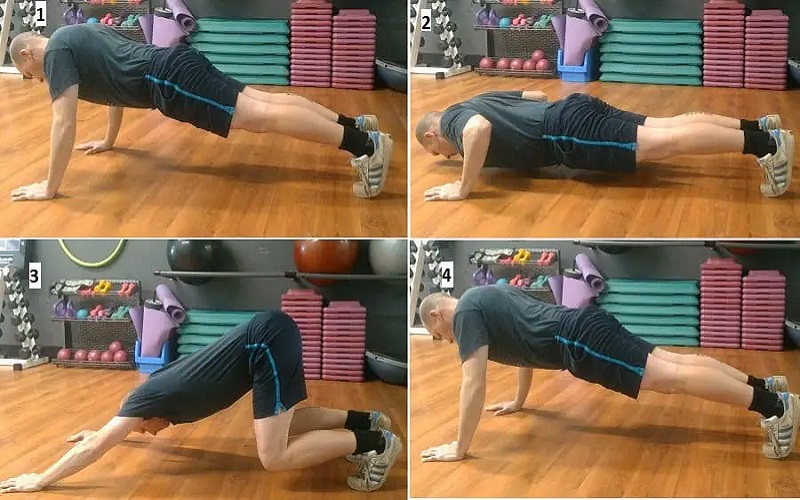 Push-Back Push-Up