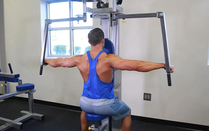 Rear Delt Machine Fly