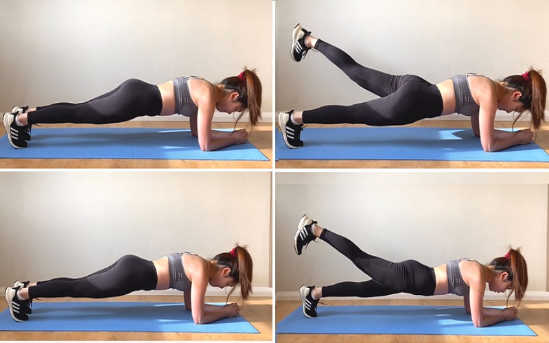 Plank Leg Raise