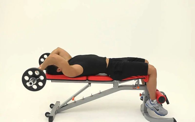 Bài Tập Lying Triceps Press