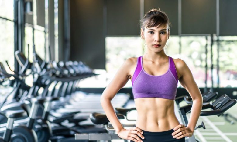 Tập gym giảm mỡ bụng nữ