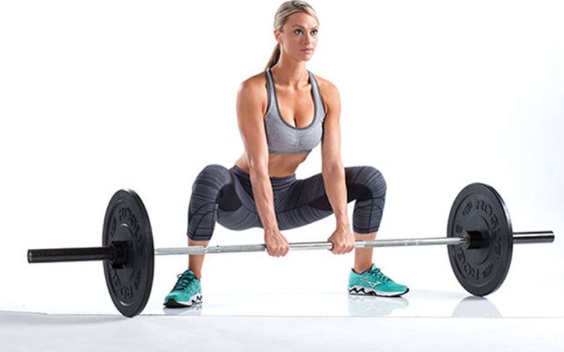 các bài tập gym giảm mỡ toàn thân cho nữ - Deadlift