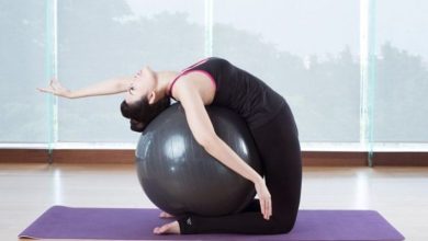 Bài Tập Với Bóng Yoga