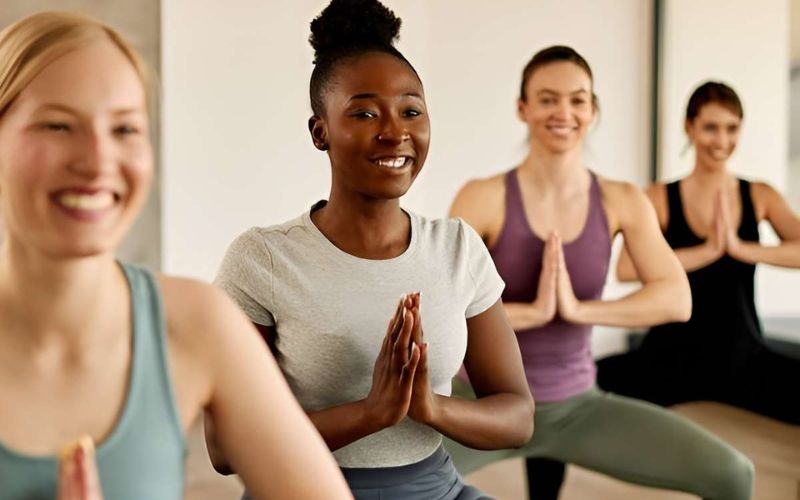Những bài tập yoga cười giúp nâng cao hiệu quả