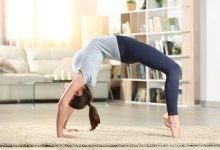 tư thế bánh xe yoga​
