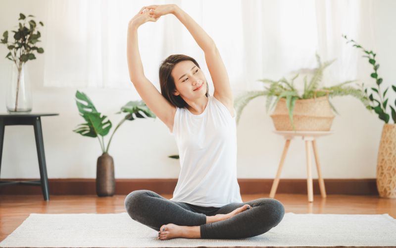 bài tập giãn cơ yoga​