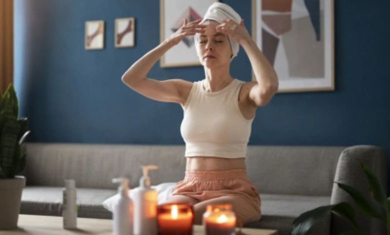 tập yoga mặt