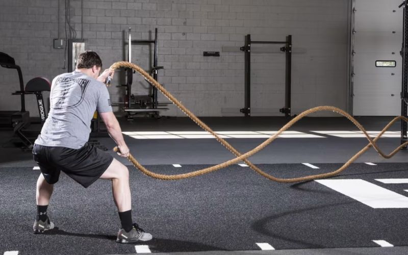 Battle Rope (Dây thừng nặng)
