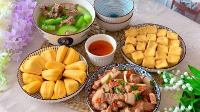 thực đơn hàng ngày cho 2 người