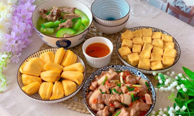 thực đơn hàng ngày cho 2 người