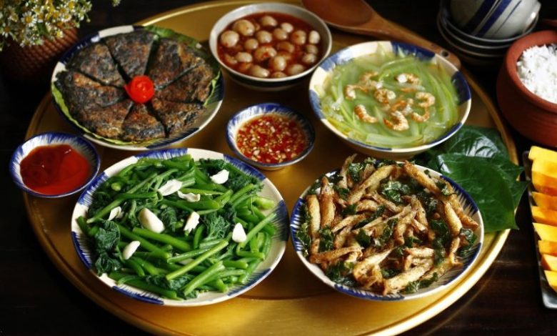 thực đơn ngày chủ nhật
