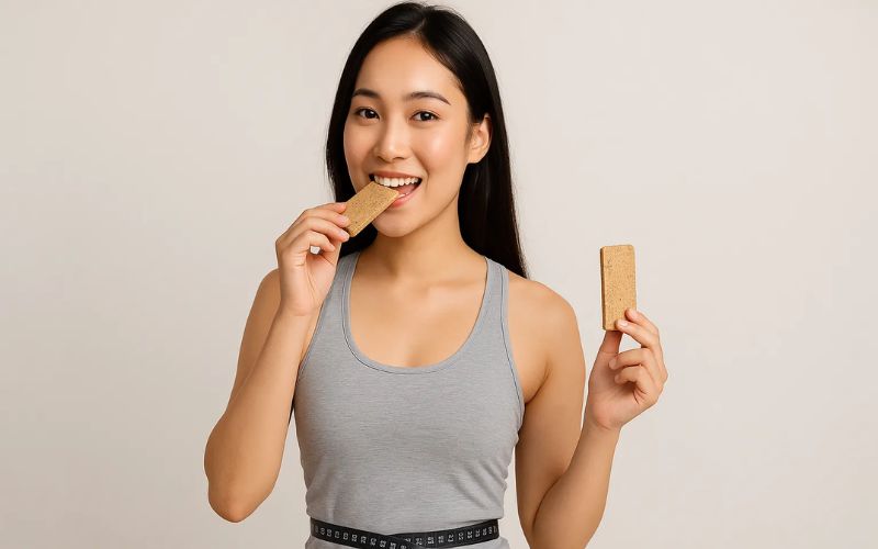Ăn lương khô có khiến tăng cân không?