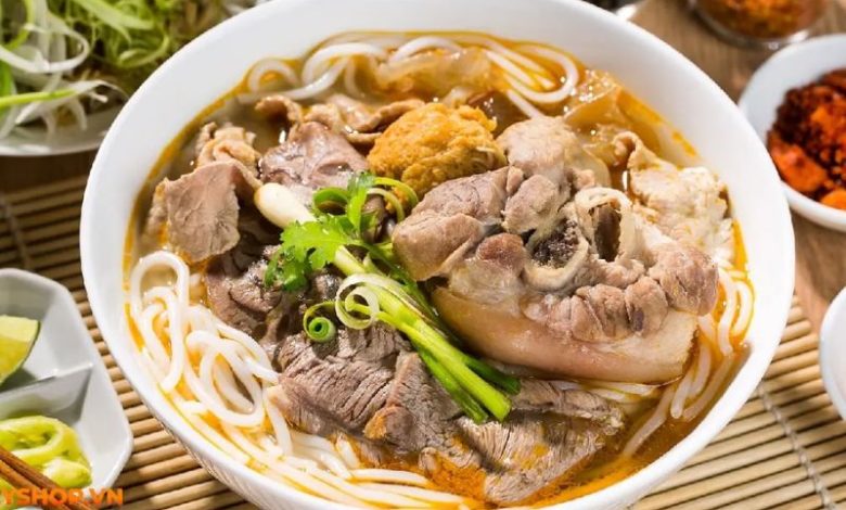 bún bò bao nhiêu calo