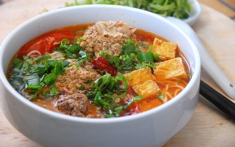 chú ý khi ăn bún riêu để tốt cho sức khỏe
