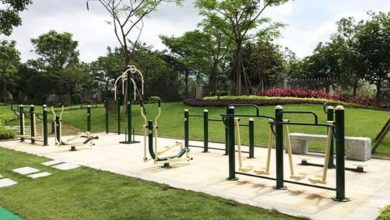 dụng cụ tập thể dục ngoài trời​