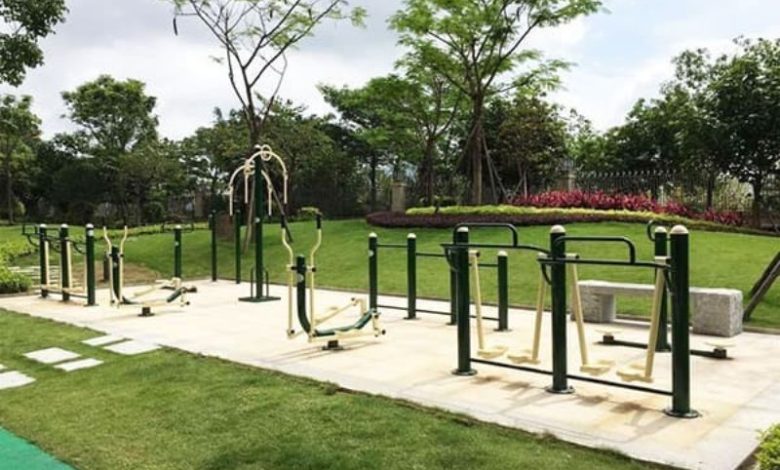 dụng cụ tập thể dục ngoài trời​
