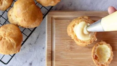 bánh su kem bao nhiêu calo