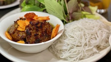 bún chả bao nhiêu calo