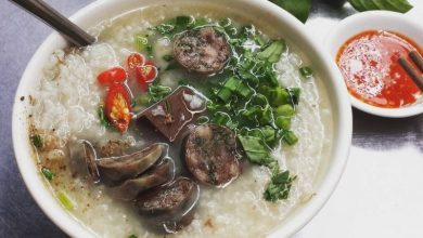 cháo lòng bao nhiêu calo