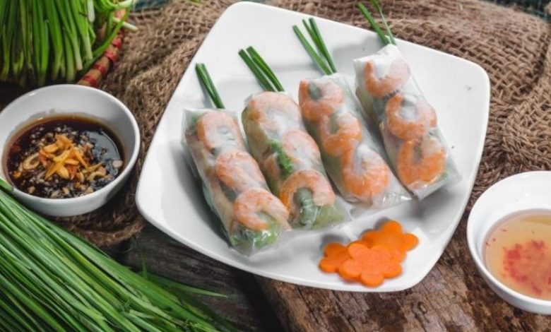 gỏi cuốn bao nhiêu calo