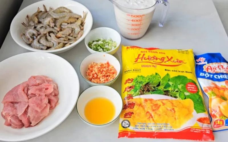 Hướng dẫn tự làm bánh xèo “healthy” tại nhà