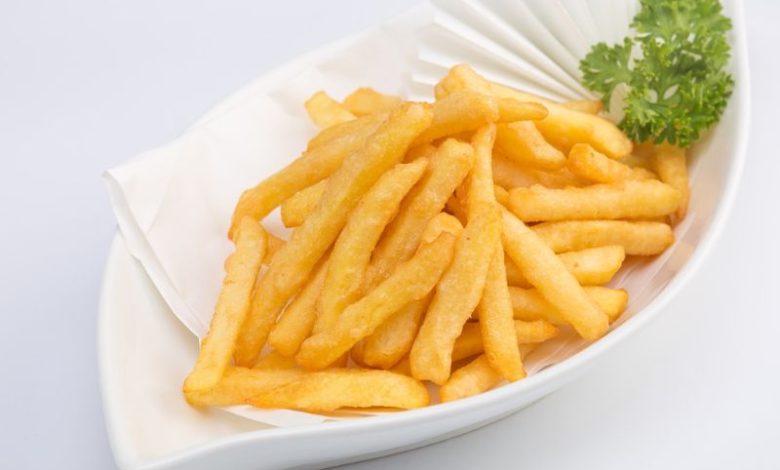 khoai tây chiên bao nhiêu calo