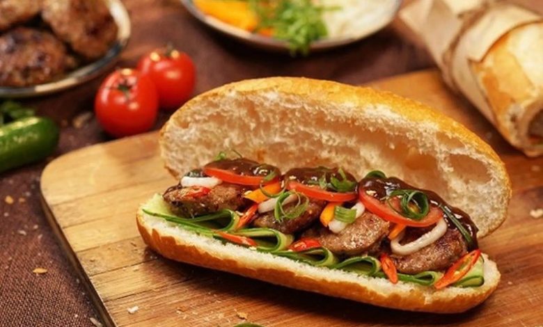 một ổ bánh mì thịt bao nhiêu calo