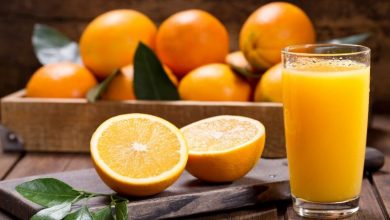 nước cam bao nhiêu calo