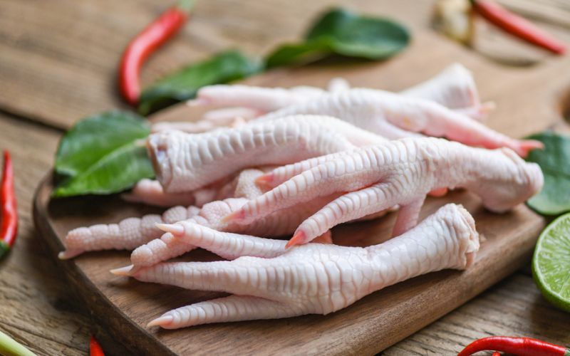 Thành phần dinh dưỡng của chân gà