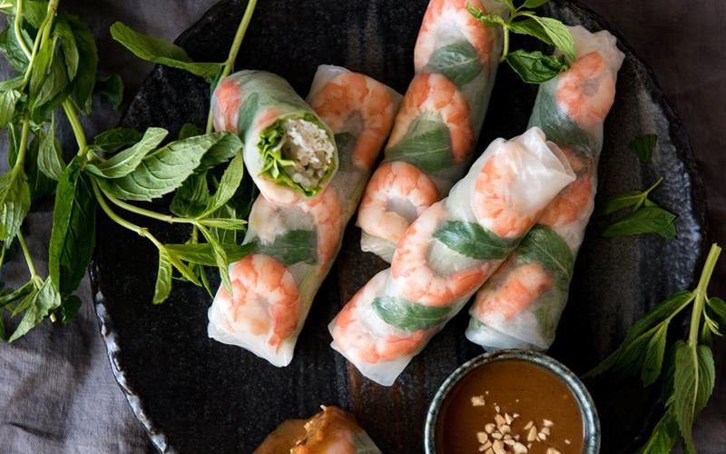 Thành phần dinh dưỡng trong gỏi cuốn