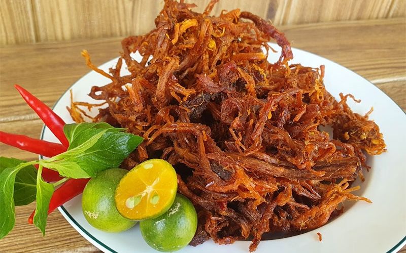 100g khô bò bao nhiêu calo?