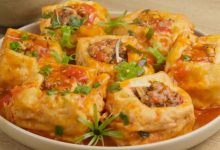 đậu hũ nhồi thịt bao nhiêu calo