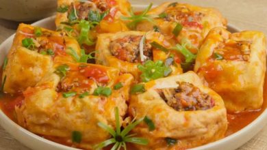 đậu hũ nhồi thịt bao nhiêu calo