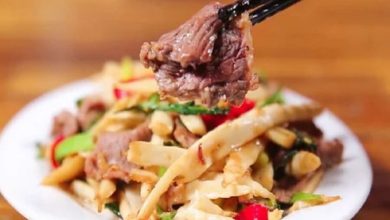 thịt bò xào bao nhiêu calo