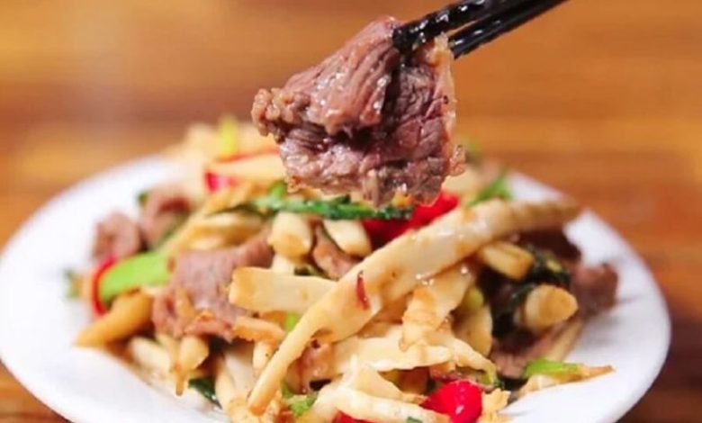 thịt bò xào bao nhiêu calo