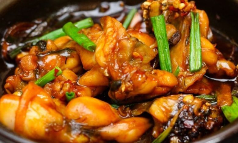 thịt ếch bao nhiêu calo