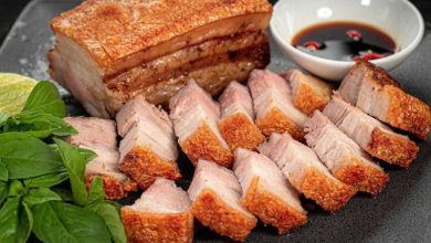 thịt heo quay bao nhiêu calo