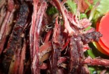 thịt trâu gác bếp bao nhiêu calo