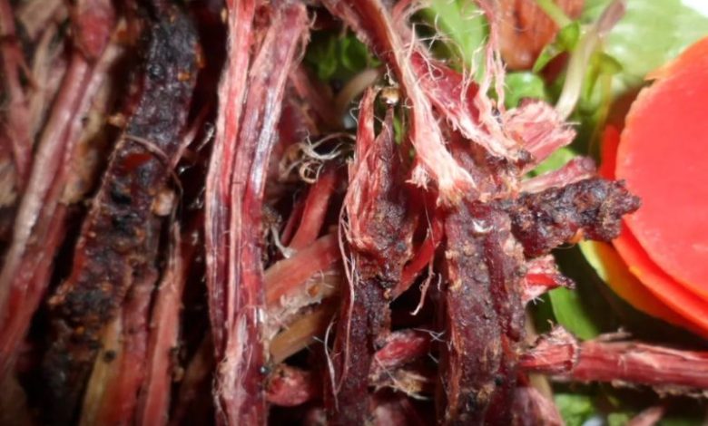 thịt trâu gác bếp bao nhiêu calo