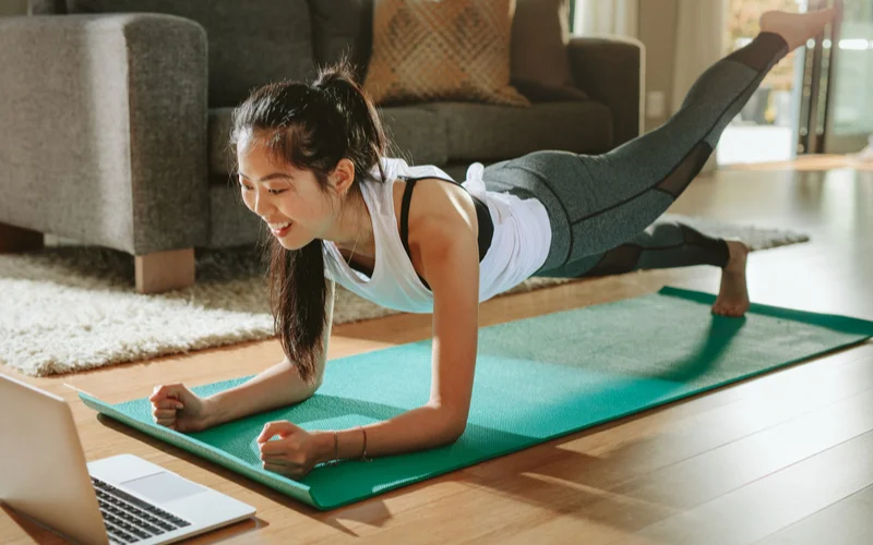thảm tập yoga tại nhà